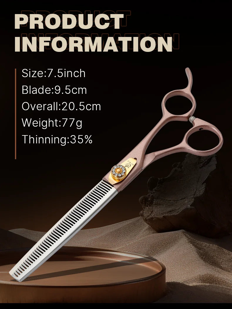 Pet Grooming Thinning Scissors for Dogs JP440C Material