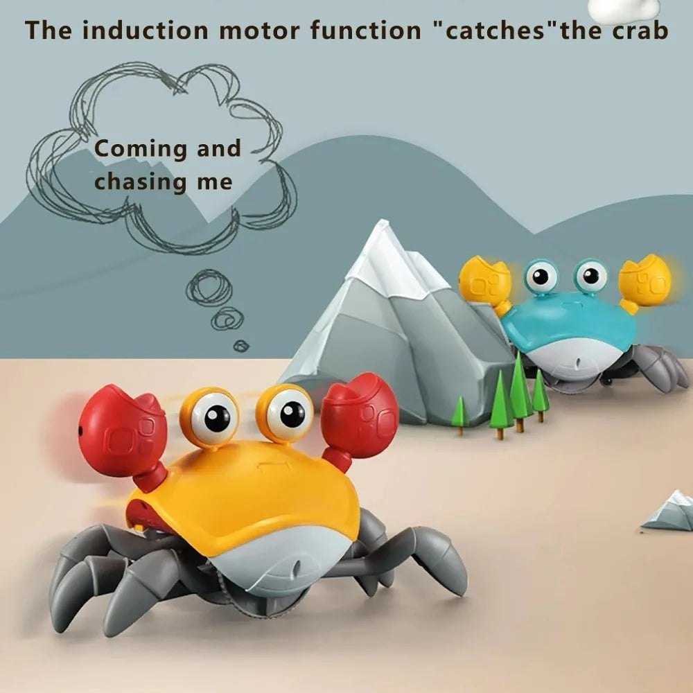Interactive Dancing Crab Dog Musical Toy