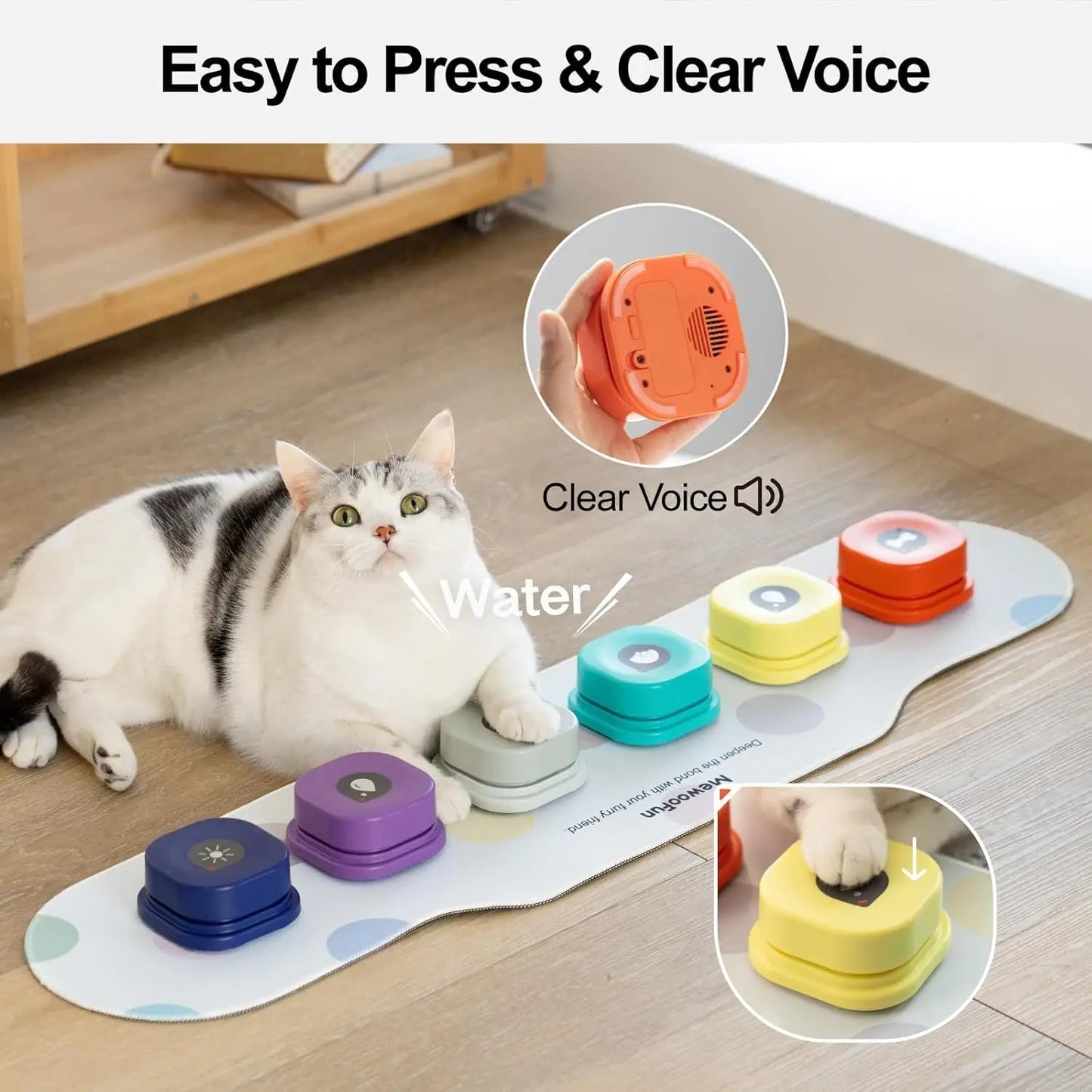 Dog Buttons Training Starter Pack with Manual for Interactive Communication