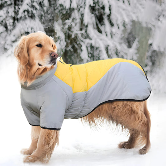 Dog Large Winter Coat Padded Warm Outdoor