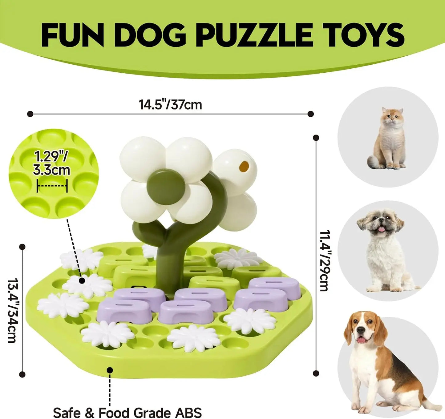 MewooFun Level 4 Dog Puzzle Slow Feeder