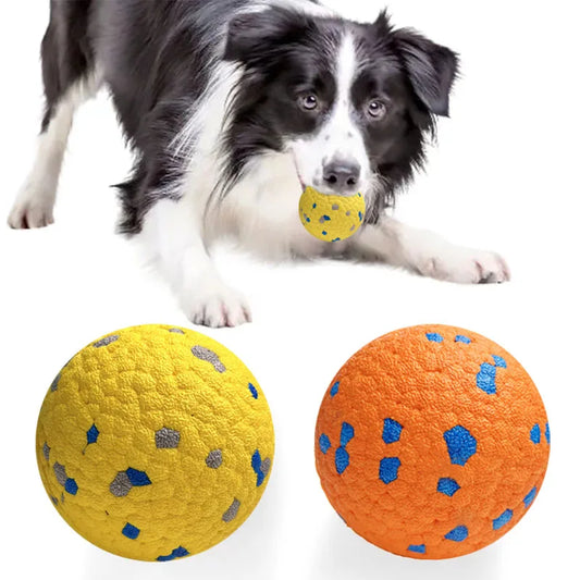 Vibrant Dog Game Balls for Medium to Large Dogs 2 Pack
