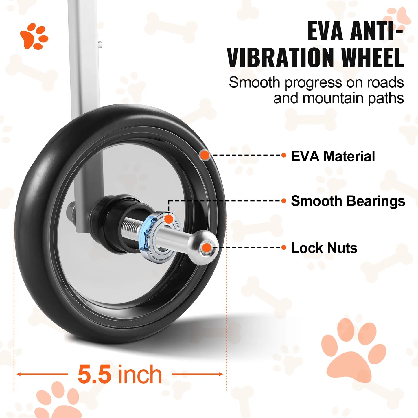 Dog Wheelchair for Back Legs