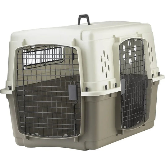 Portable Two Door Dog Crate for Easy Air Travel
