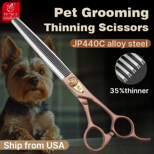 Pet Grooming Thinning Scissors for Dogs JP440C Material