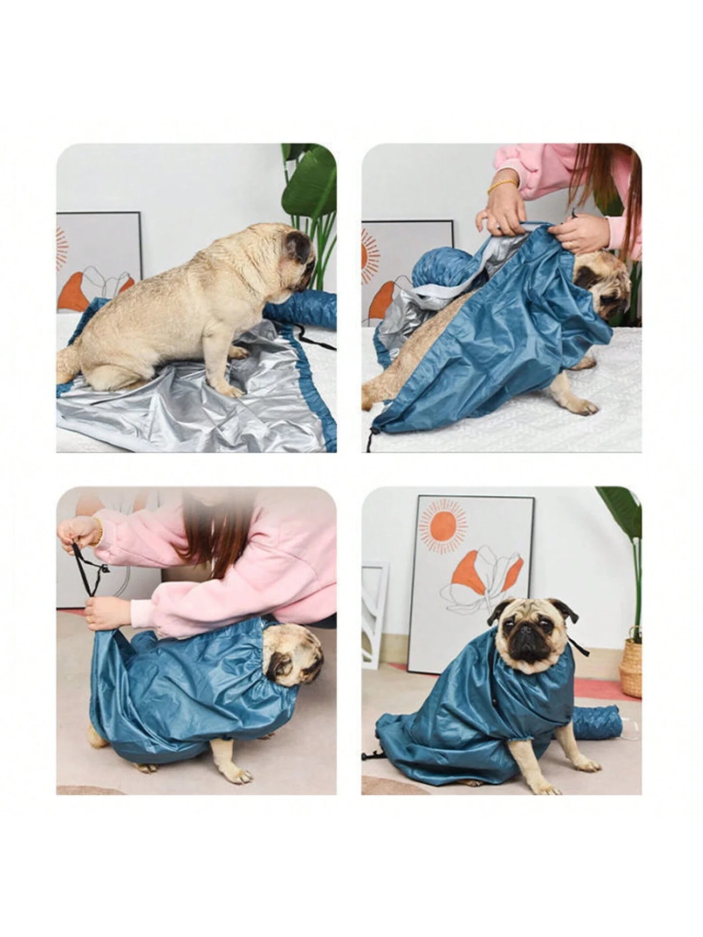 Small Pet Bathing & Drying Bag