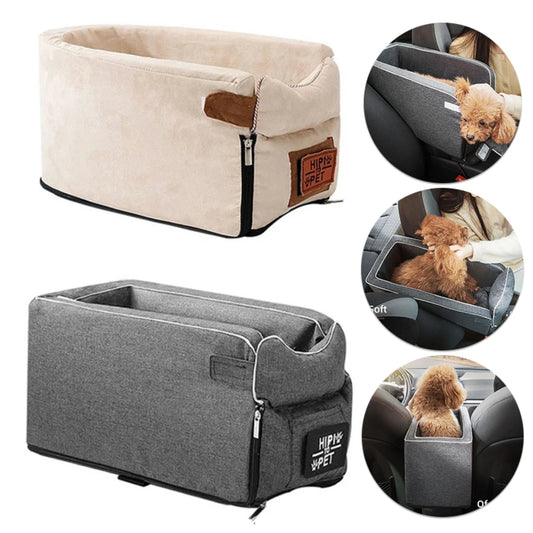 Cozy essential portable small pet car seat carrier