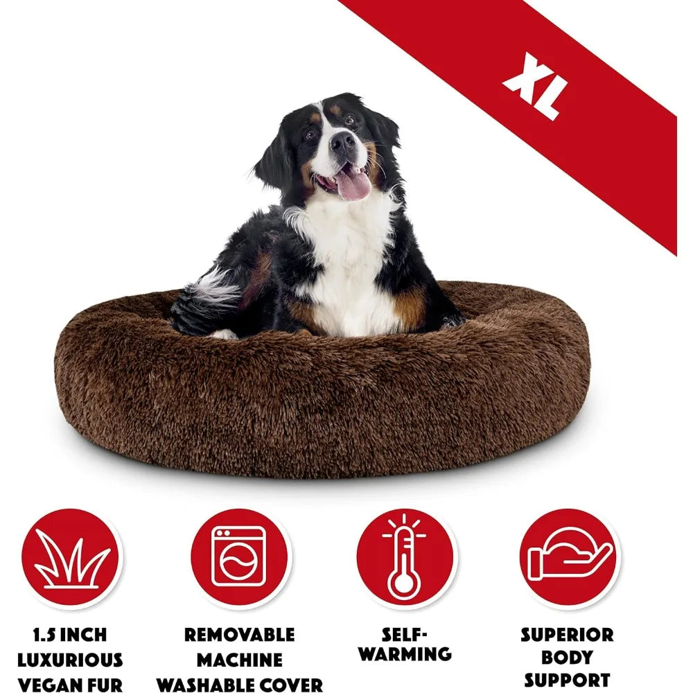 Donut Dog Bed Pillow For Dogs Animal Accessories