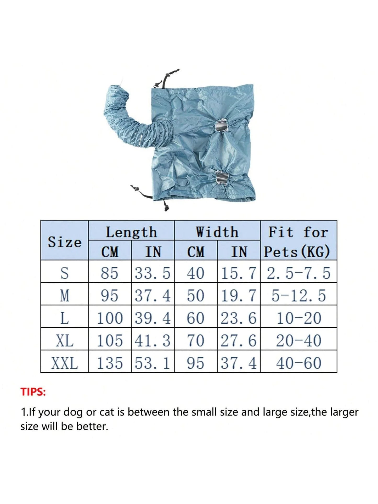 Small Pet Bathing & Drying Bag