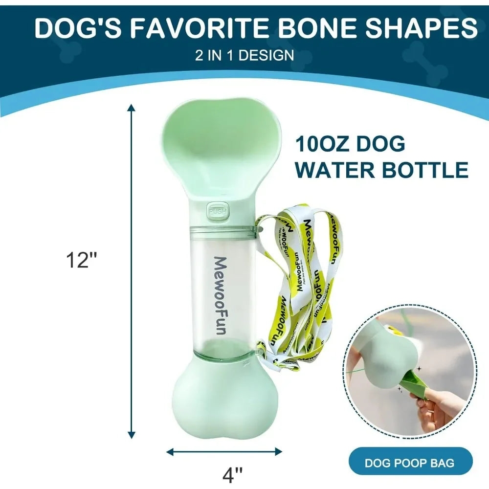 High Quality Outdoor Water Bottle with Poop Bag