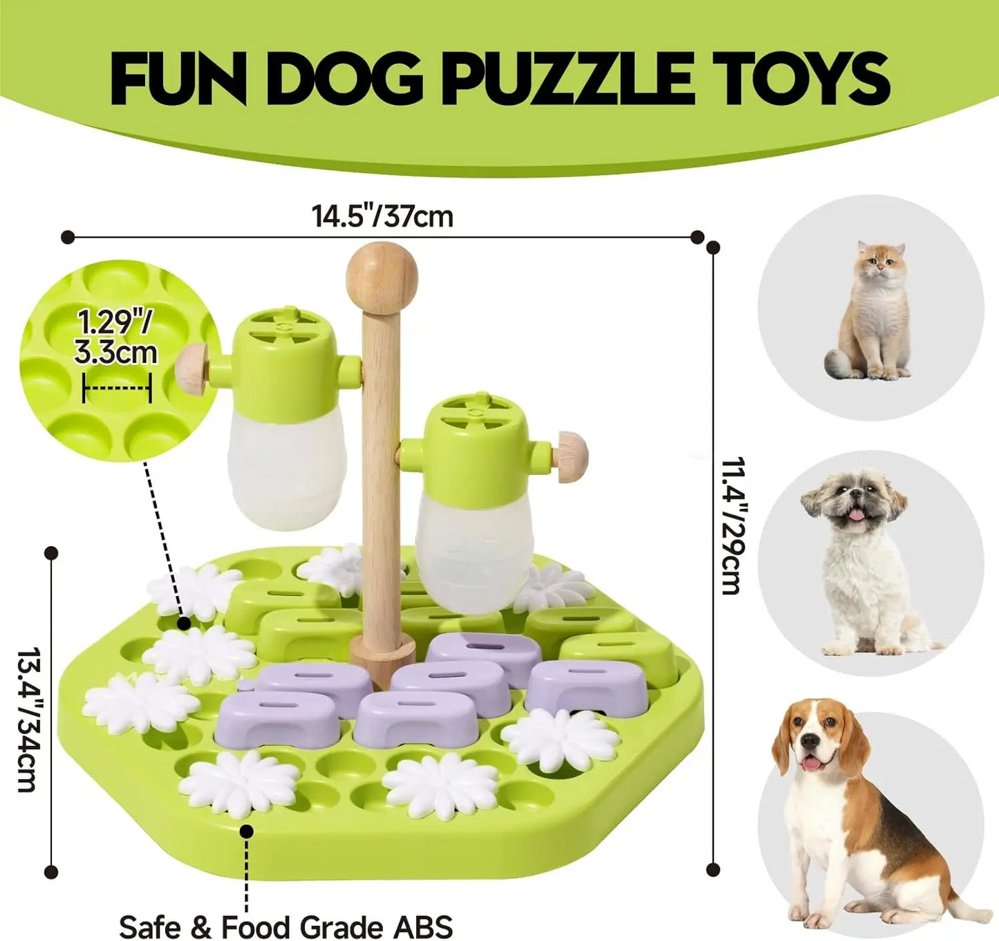 MewooFun Level 4 Dog Puzzle Slow Feeder