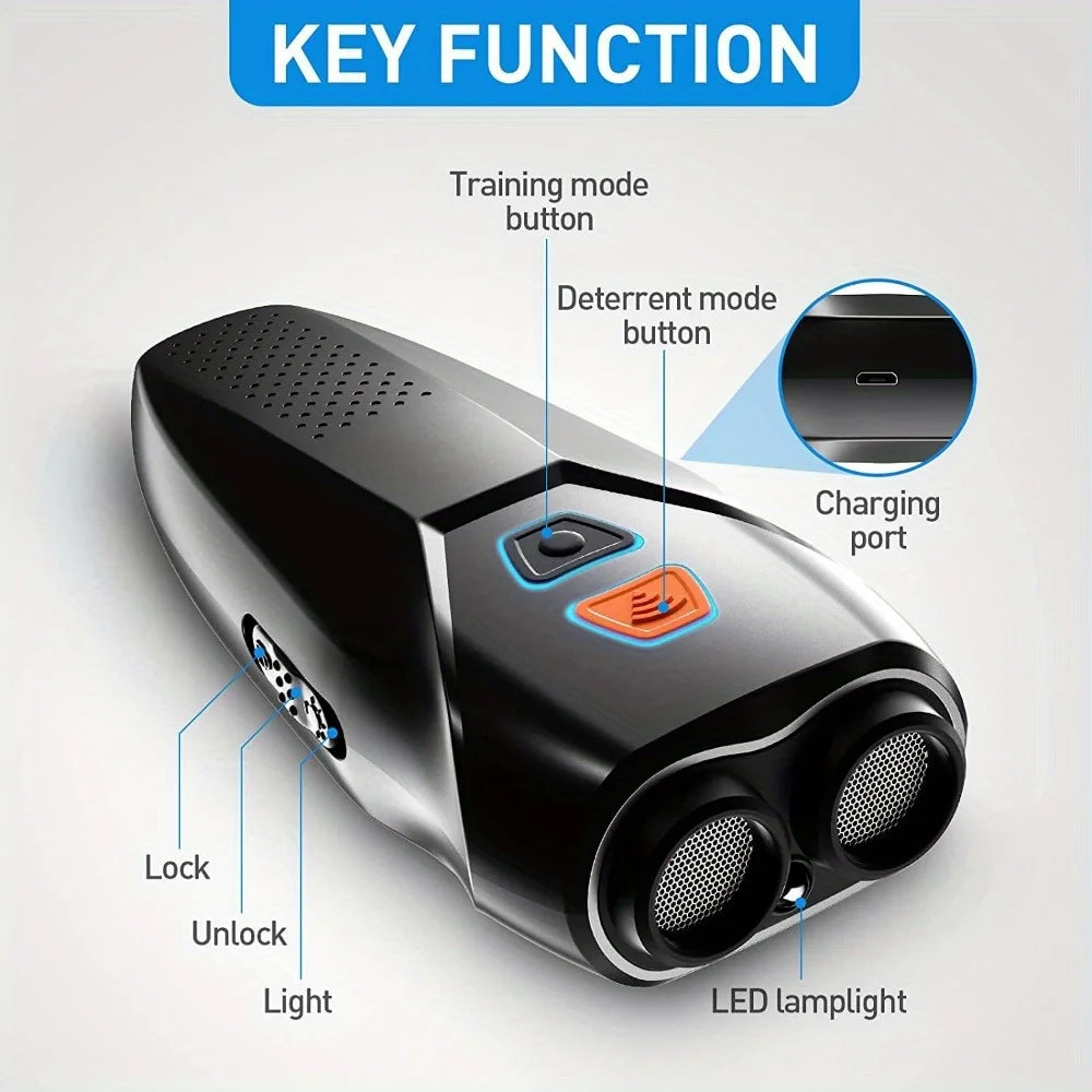 Ultrasonic Dual Sensor Anti Barking Training Device