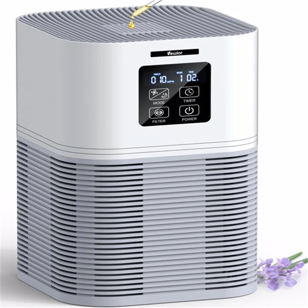 2 In 1 Air Purifier for Home Allergies Pets Odor and Aromatherapy