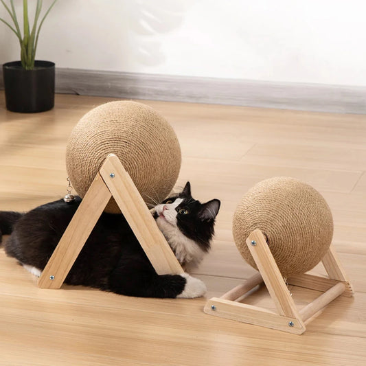 Cat Scratching Ball